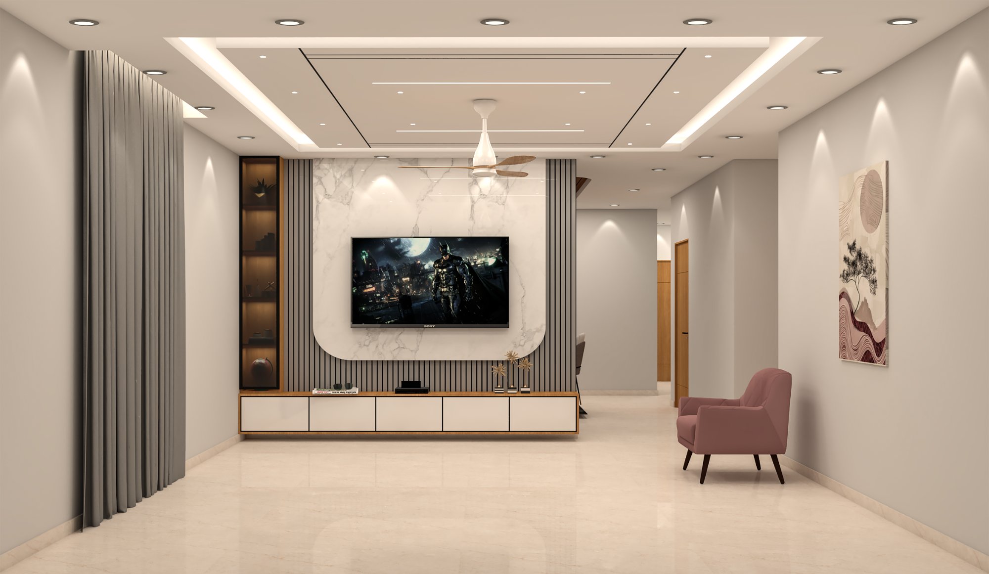 Living Hall — View 2