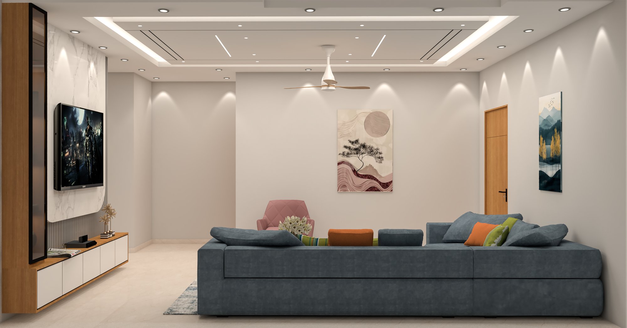 Living Hall — View 5